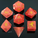 Dragon's Hoard Gemstone Polyhedral Dice Set
