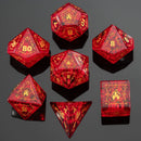 Dragon's Hoard Gemstone Polyhedral Dice Set