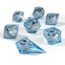 "Always Watching" Sharp Resin Dice Blue Eyeball