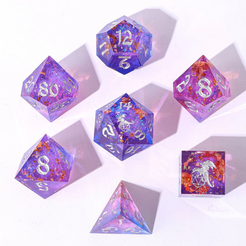 Sharp Edge Resin Dice (Captured Magic)