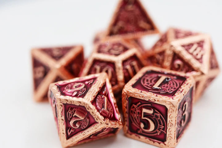 Bardic Song: Allegro - Metal RPG Dice Set