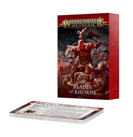 Age of Sigmar - Faction Pack: Blades of Khorne