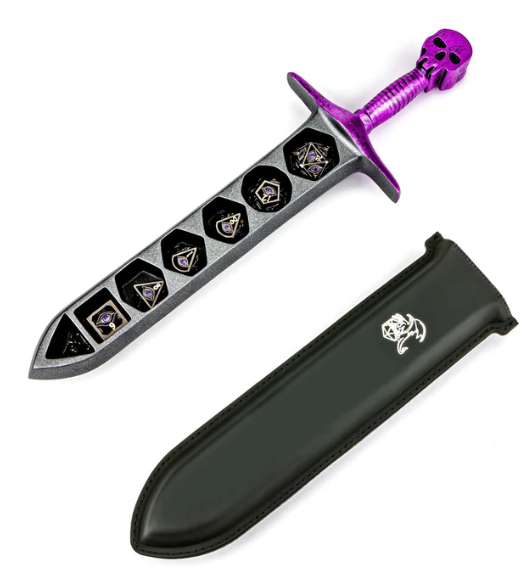 Grim Dagger Dice Case w/ Sheath
