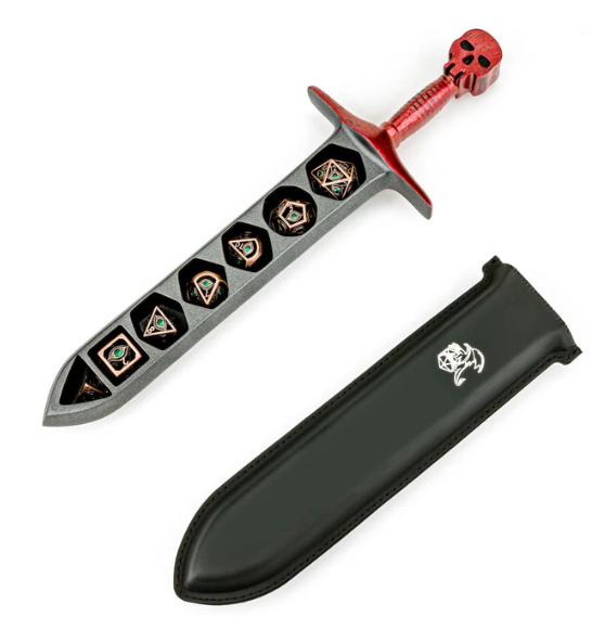 Grim Dagger Dice Case w/ Sheath