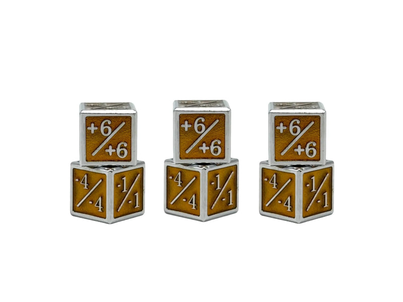 Norse Foundry Card Game Counters - D6 - Metal