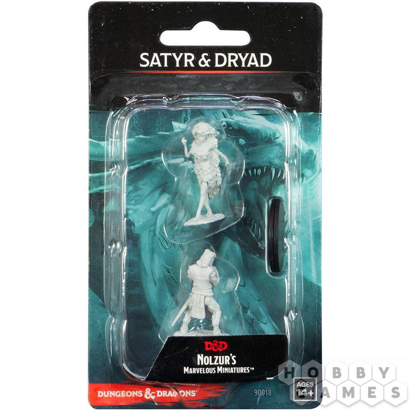 D&D Nolzur's Marvelous Miniatures - Satyr & Dryad