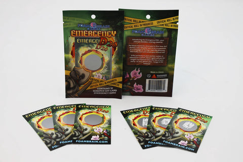 Emergency D20 Scratch Off Card
