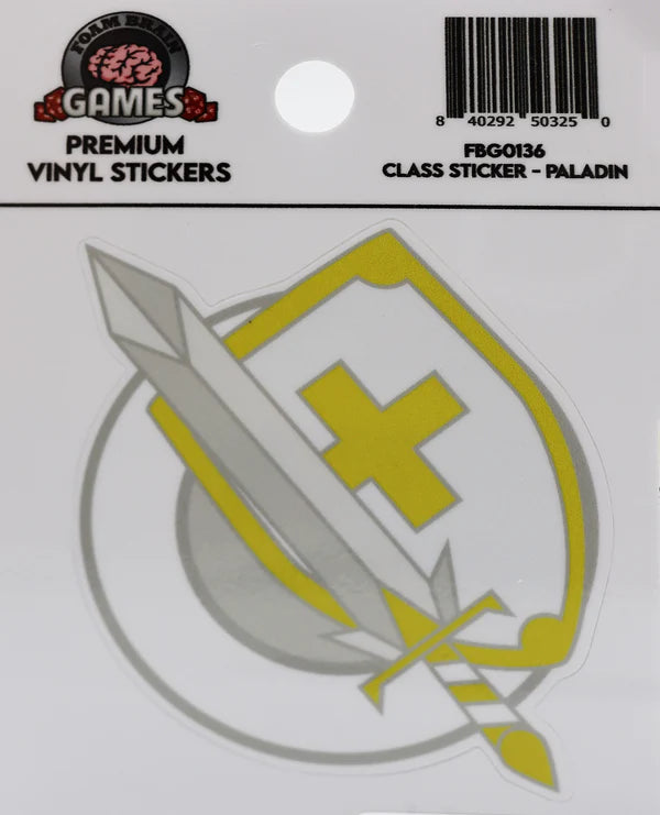Foam Brain Class Stickers