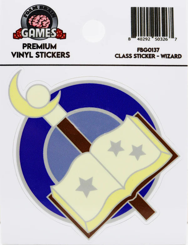 Foam Brain Class Stickers