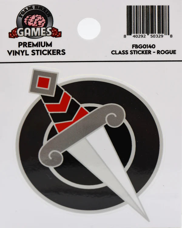 Foam Brain Class Stickers