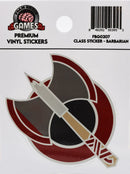 Foam Brain Class Stickers