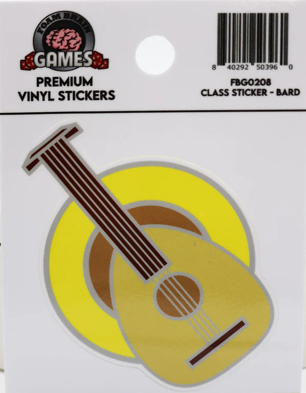 Foam Brain Class Stickers