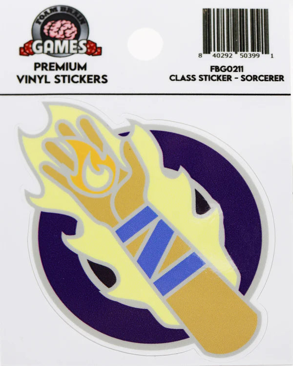Foam Brain Class Stickers