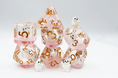 Pink Polar Bear Dice