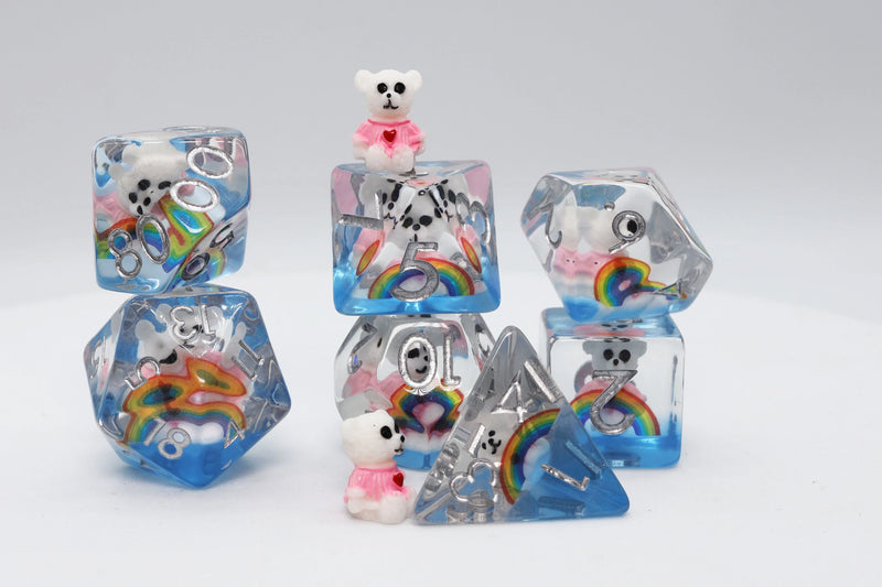 RAINBOW & TEDDY RPG DICE