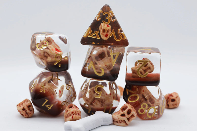 DINO FOSSIL RPG DICE