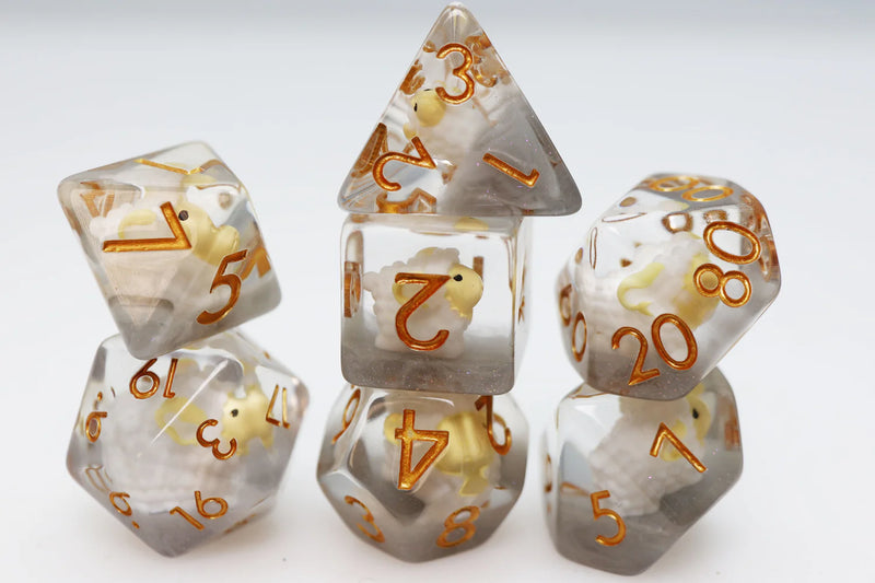 RPG Plastic Dice Sets: Foam Brain Games