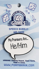 Speech Bubble Pin