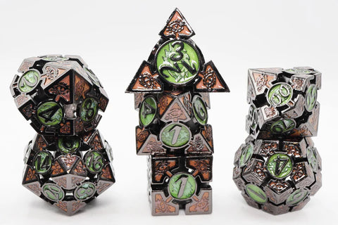 Oculus: Mesmerizing - Metal RPG Dice Set