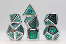 Alchemist Metals: Acid - Metal RPG Dice Set