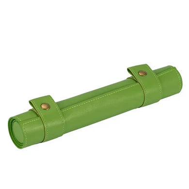 Green Roll up Leatherette Dice Mat