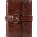 Flower of Life Leather Journal