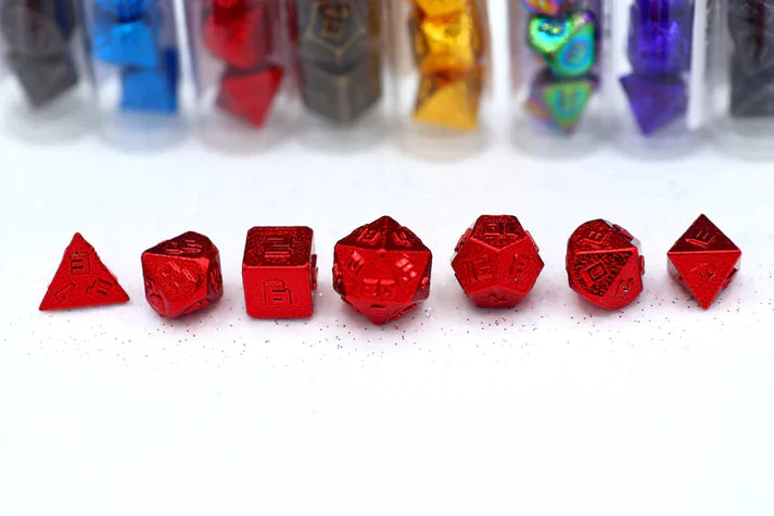 Mini Metal RPG Dice Sets