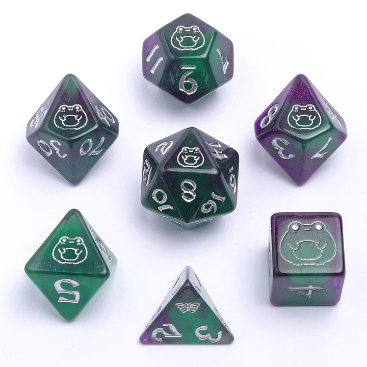 Wyrmforged Rollers - Rounded Plastic Polyhedral Dice
