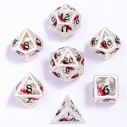 Hymgho Dragon's Hymn Hollow Metal Dice Set