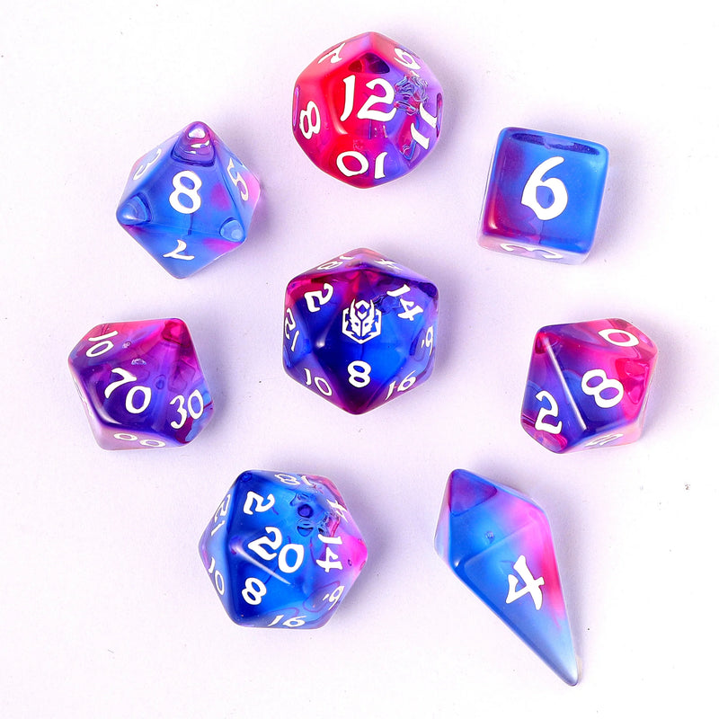 Wyrmforged Rollers - Rounded Plastic Polyhedral Dice