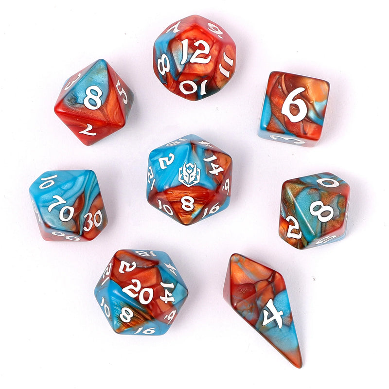 Wyrmforged Rollers - Rounded Plastic Polyhedral Dice