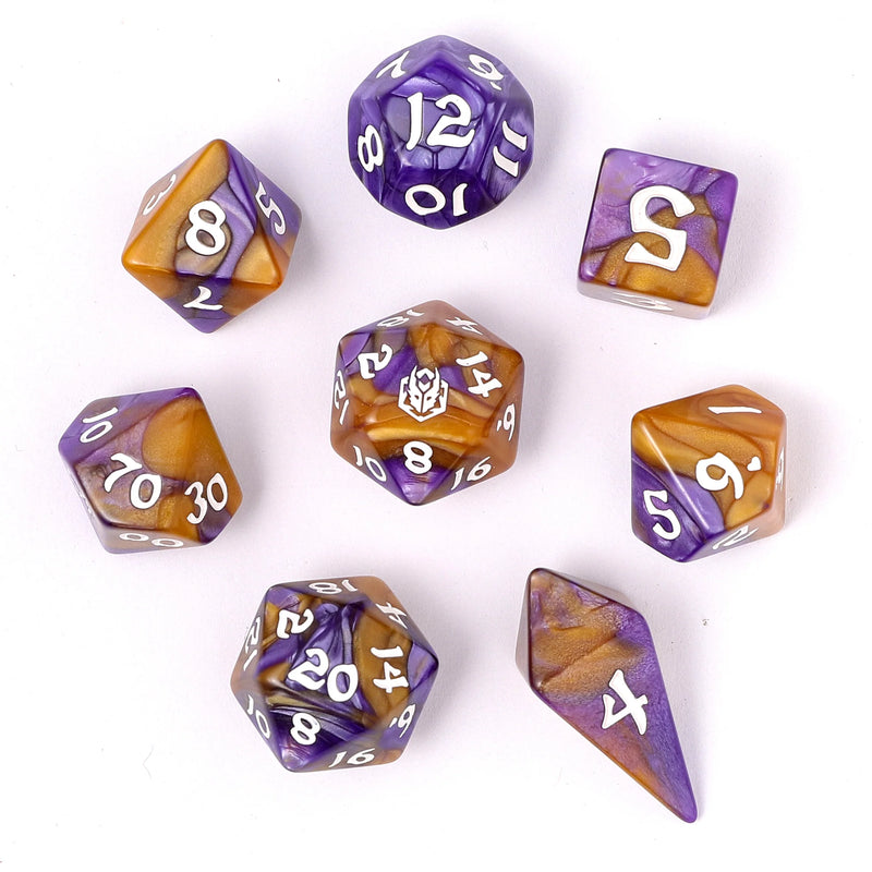 Wyrmforged Rollers - Rounded Plastic Polyhedral Dice