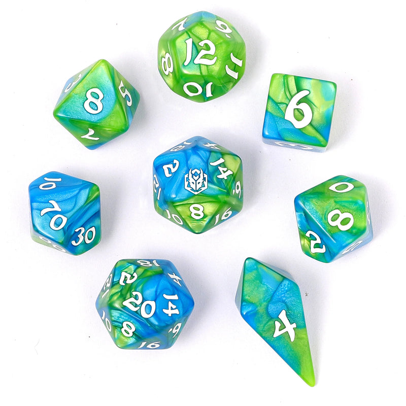 Wyrmforged Rollers - Rounded Plastic Polyhedral Dice