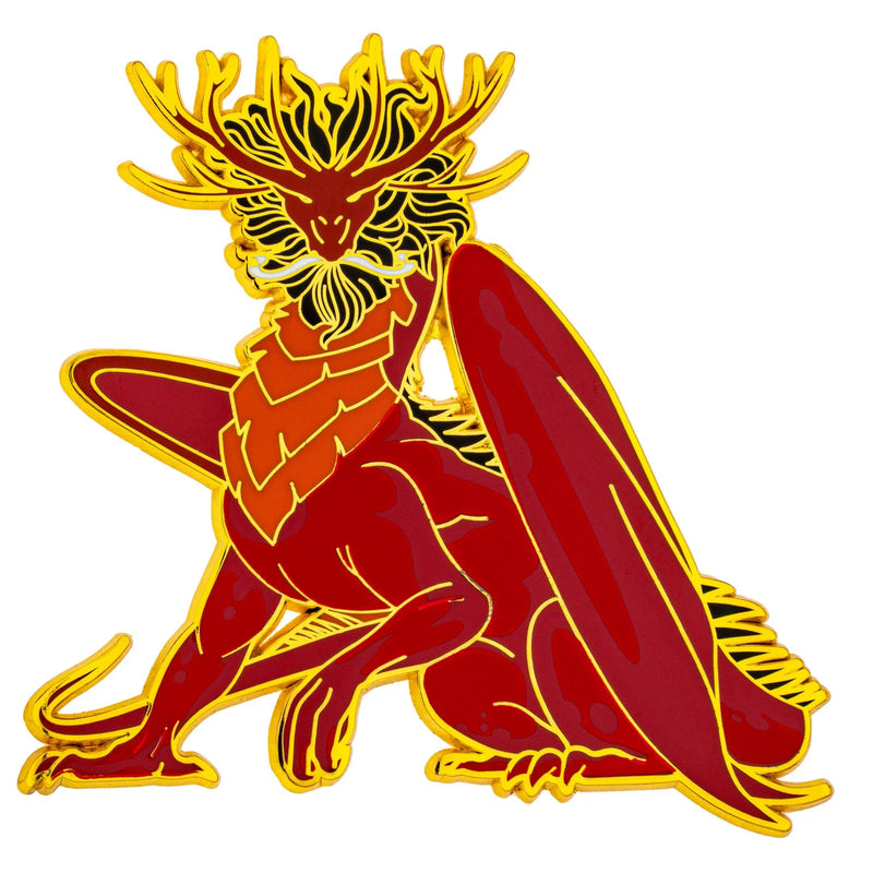 Quest's Reward Fine Art Pin - Royal Dragon