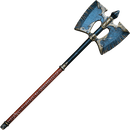 Chaos Double-Headed LARP Axe