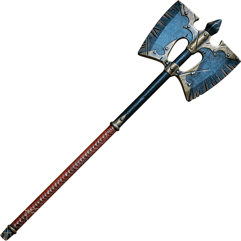 Chaos Double-Headed LARP Axe