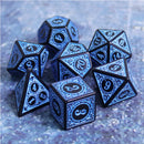 Magic Flame - Blue RPG Dice Set