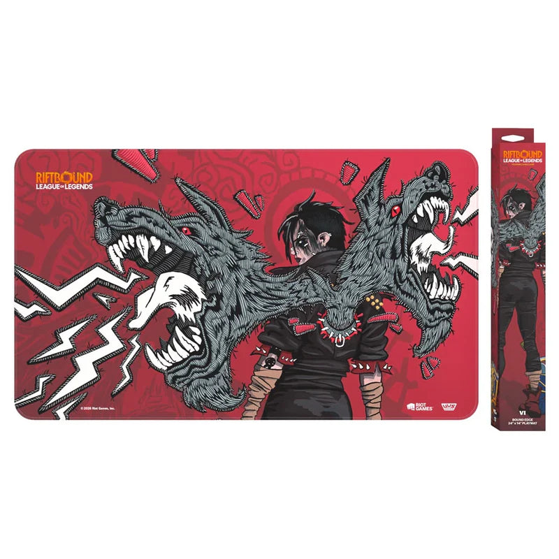 Riftbound Playmat: Unleashed - Vi Piltover Enforcer