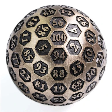 45mm Metal D100 - Inscribed Bronze