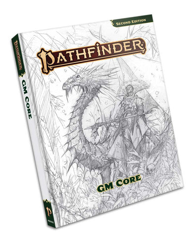 Pathfinder 2nd Edition: GM Core Rulebook Sketch Cover