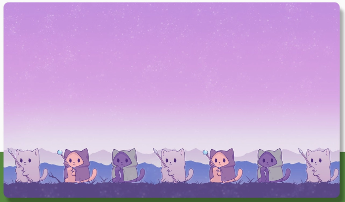 CnC Snow Cats Playmat