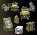 HALO: Flashpoint - UNSC Scenery Set