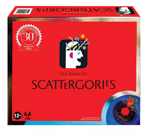 The Game of Scattergories 30th Anniversary Edition