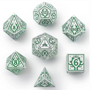 Metal Solid Druid Dice