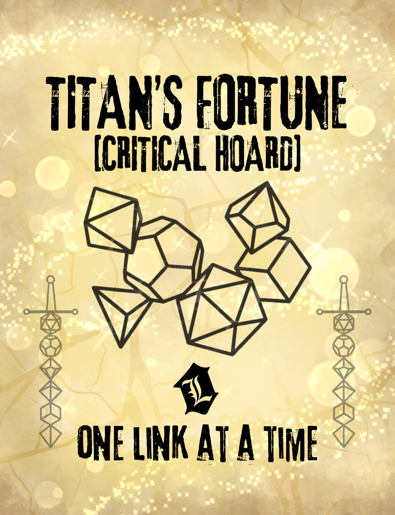 TITAN'S FORTUNE MYSTERY DICE BAG BUNDLE