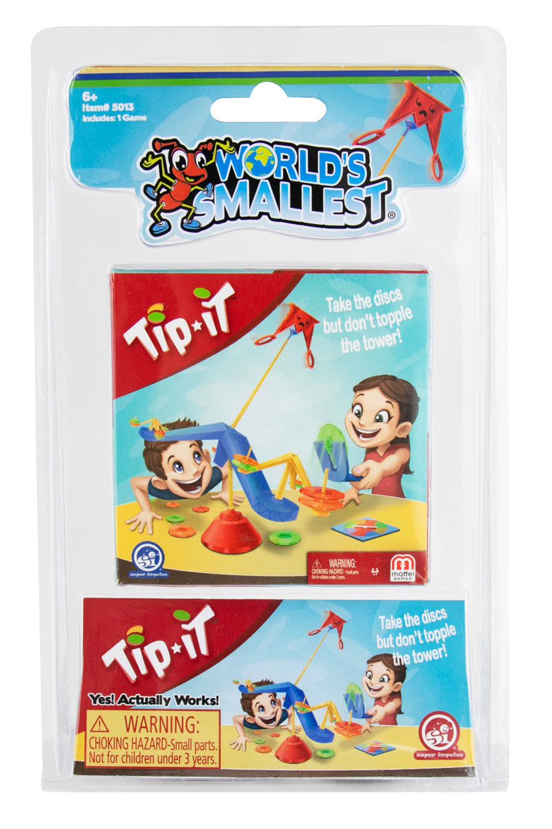 World's Smallest Tip-it