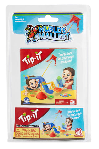 World's Smallest Tip-it