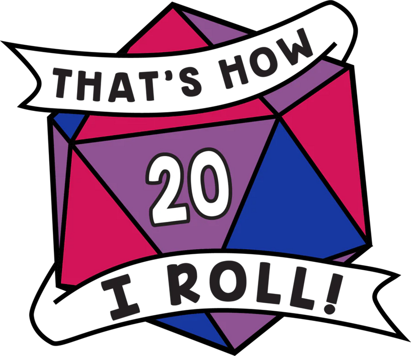That's How I Roll Pride Pin