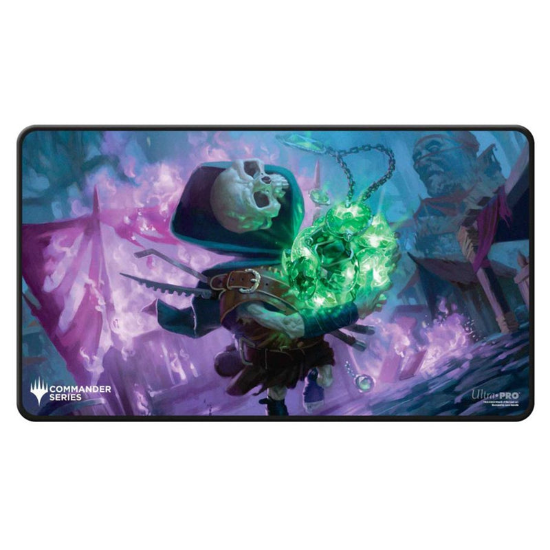 Playmat: MTG Stitched Edge- Commander Series 4- Three Color Shard - Tinybones