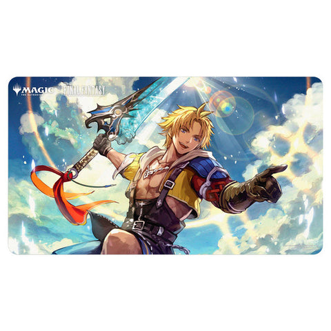 MTG Playmat Final Fantasy: Tidus, Yuna's Guardian
